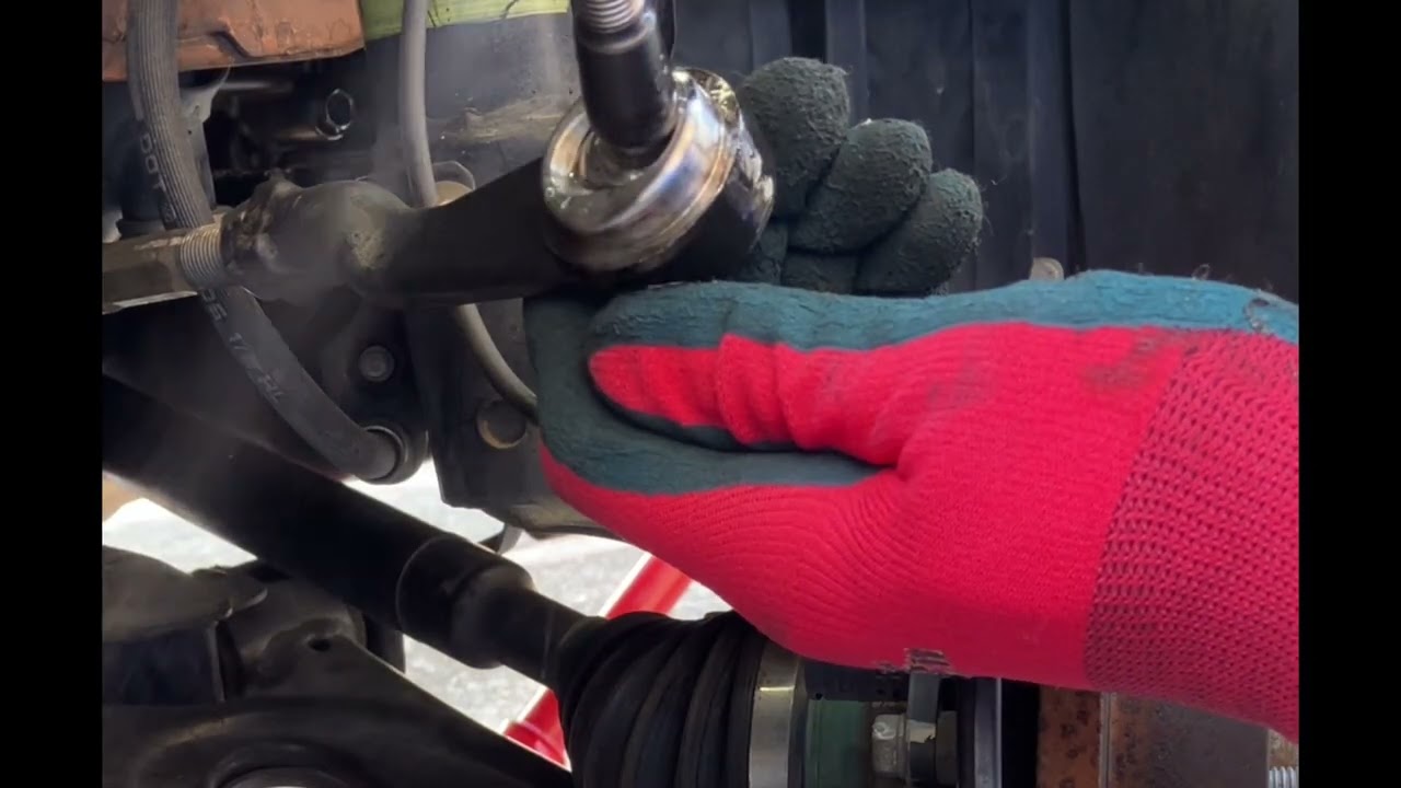 タント　タイロッドダストブーツ交換