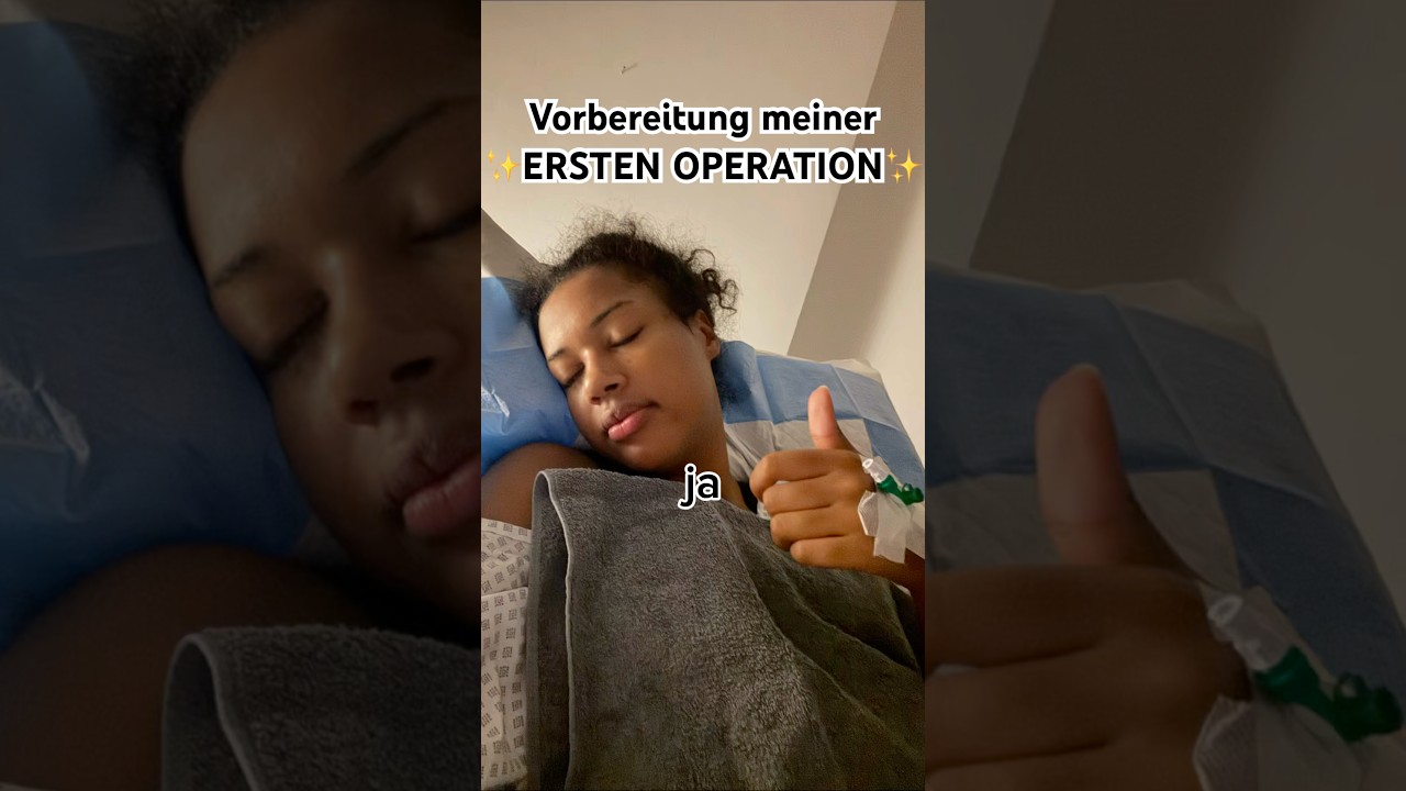 Vorbereitung f&uuml;r die ERSTE OPERATION meines Lebens🫣✨ #operation #arzt