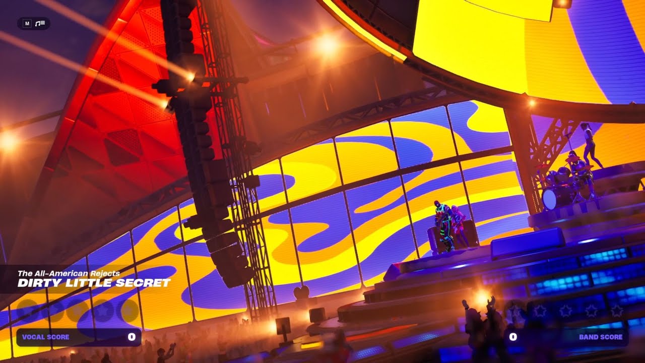 Fortnite Festival - Dirty Little Secret (Expert Vocal) Flawless 100% Gameplay [PC]