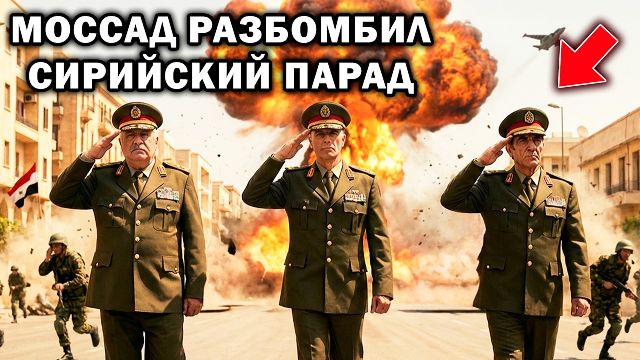 Как Моссад убил пятерых сирийских генералов на их собственном параде победы