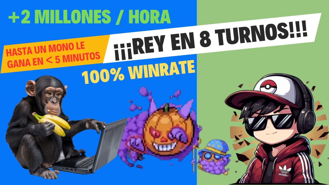 🤑 DIOS!!!!! - ⭐ GANA AL REY EN 5 MINUTOS ⭐ - 100 % DE WINRATE - HASTA UN MONO LE GANARÍA