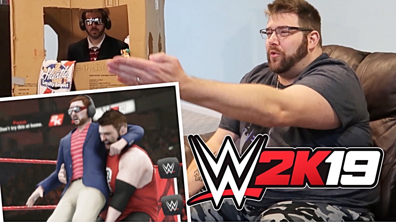 WWE 2K19 Grim Vs Grime w/ *Cube Of Protection* - Grims New House On the Line - PS4 Gameplay