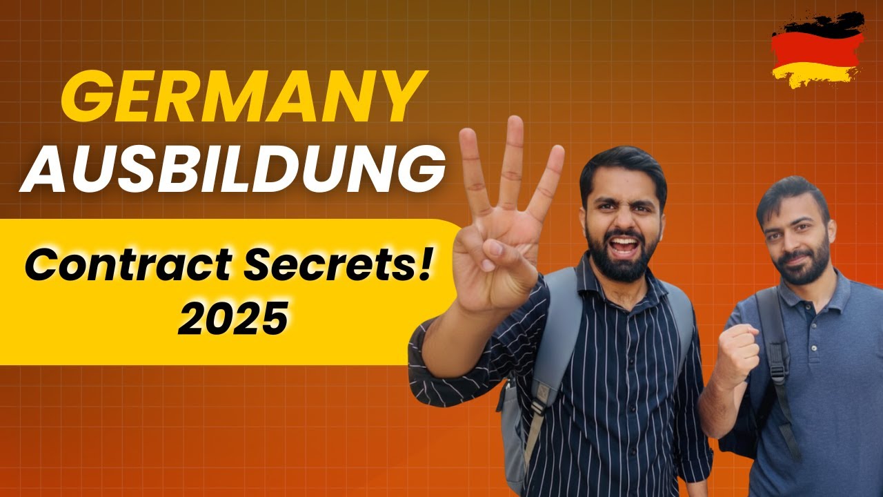 Germany Ausbildung 2025: Secret Tips to Get Your Ausbildung Contract Easily 😀