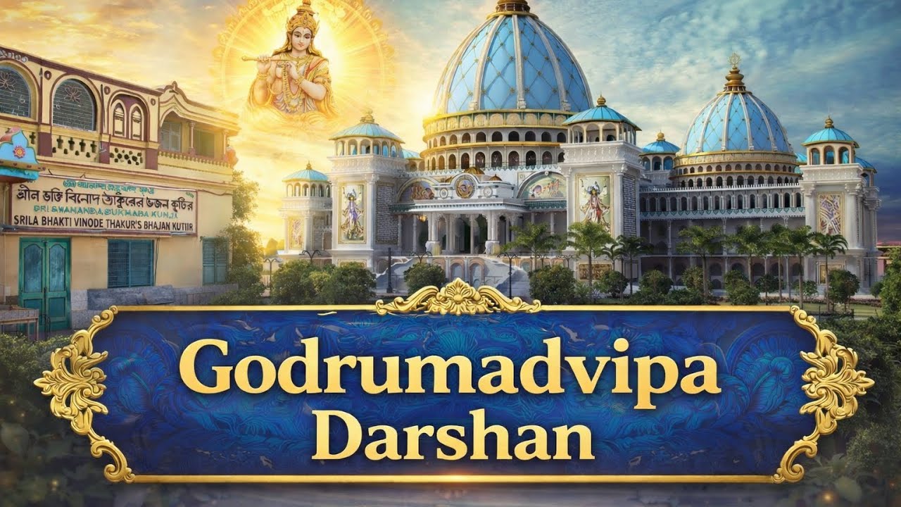 **Mayapur Vlog Day 4 🙏 | Godrumadvipa Darshan | Most Peaceful & Divine Experience 