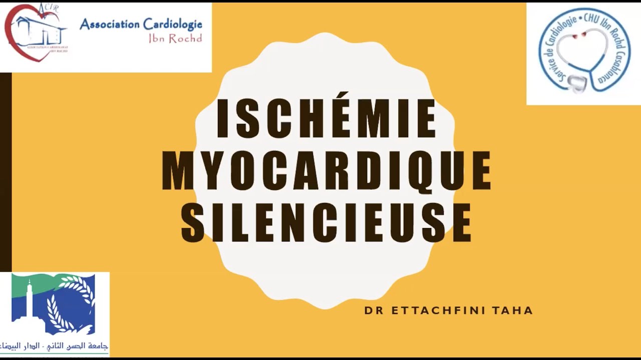 ISCHEMIE MYOCARDIQUE SILENCIEUSE