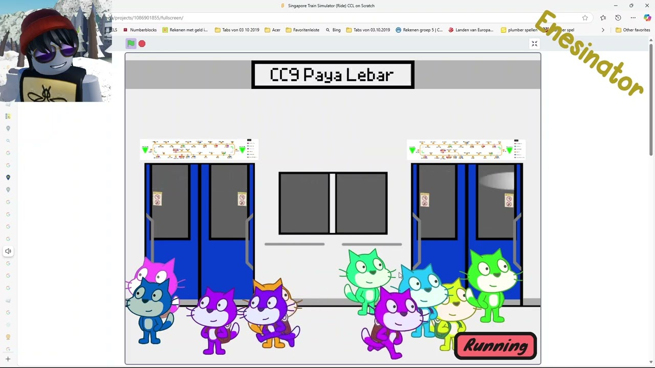 Scratch Singapore Train Simulator C830C Circle Line (CCL) Dhoby Ghaut to HarbourFront (Out Now!)
