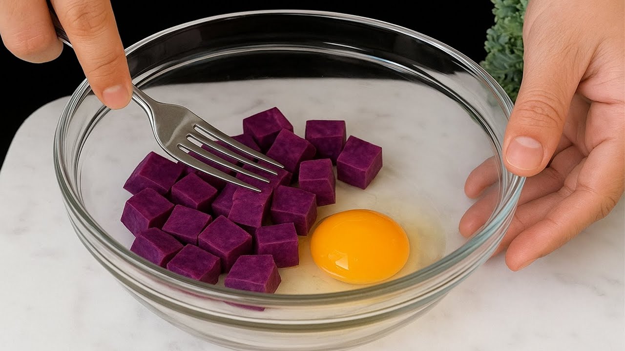 Sweet Potato & Egg Magic 🍠🥚  Soft, Healthy & So Easy to Bake!