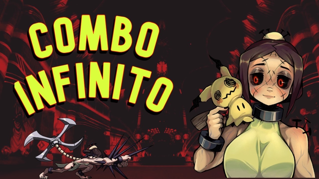 COMBO INFINITO DA PAINWHEEL - Como fazer pra não parar de bater! Skullgirls Mobile