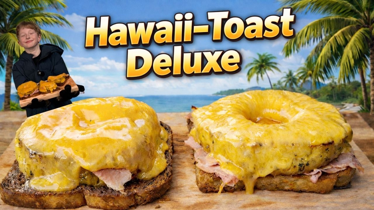 Hawaii-Toast mit Marmelade?! 🤯 Deluxe Rezept