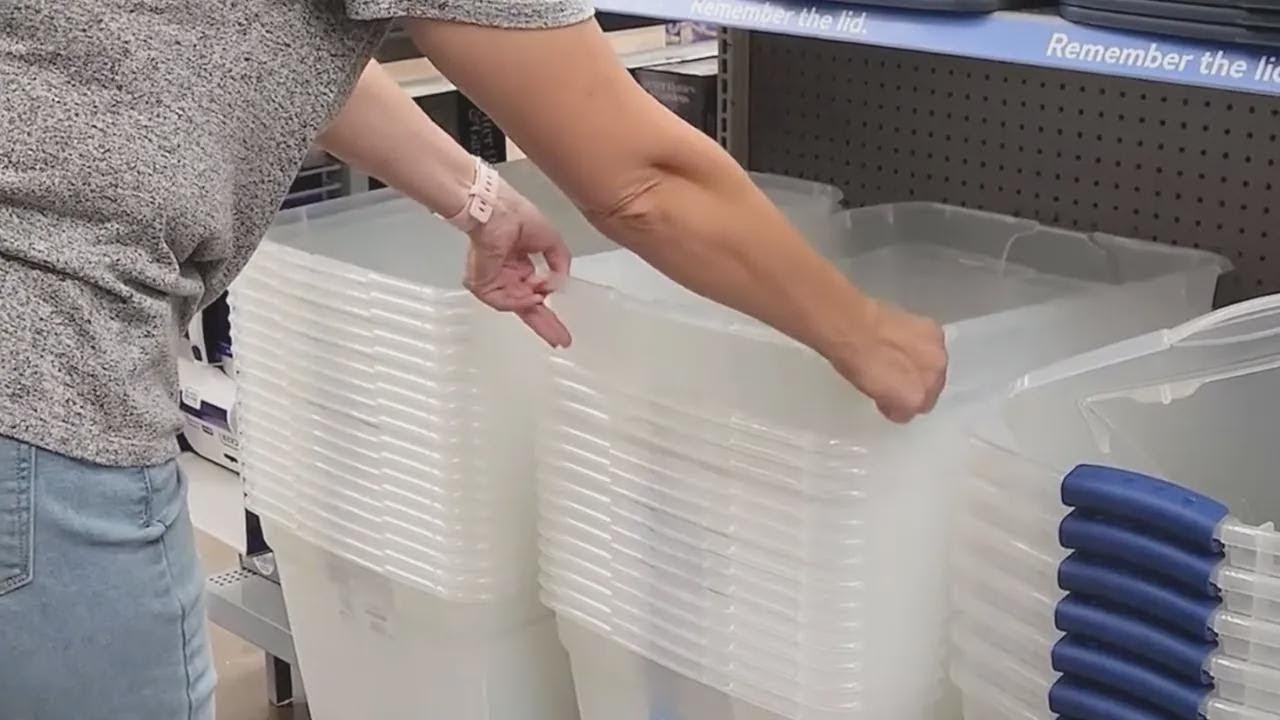 El ingenioso motivo por el que todos compran botes de almacenamiento en Walmart