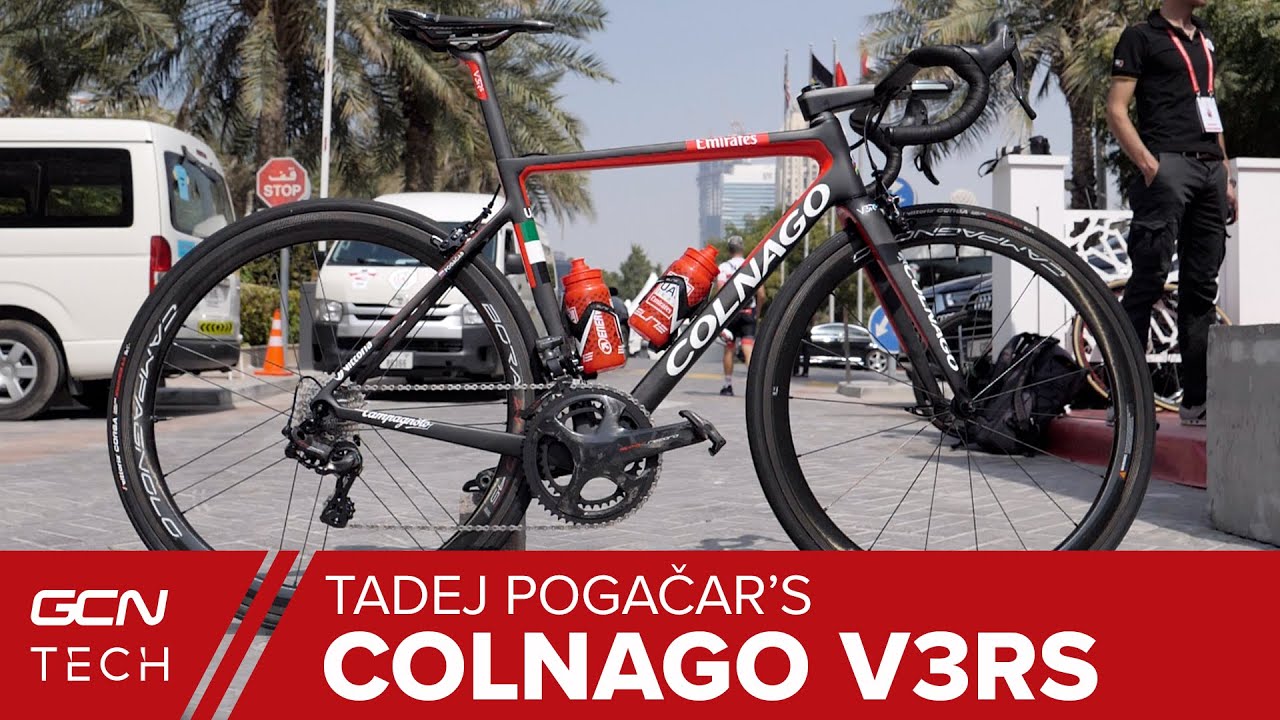 Tadej Pogačar's Colnago V3RS Pro Bike | Slovenian Superstar's Italian Stallion