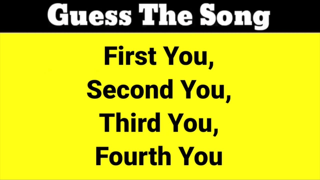 Guess The Song By Its English Lyrics | Music Via