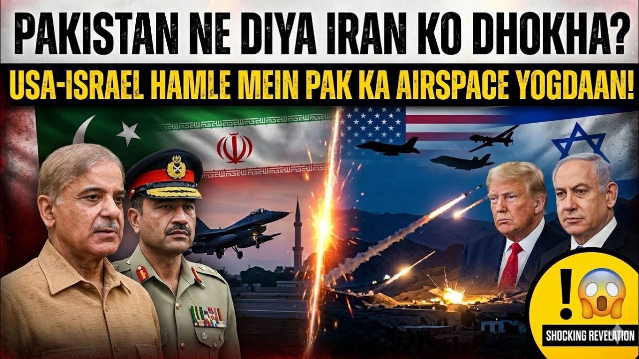 Iran-Israel War: क्या Pakistan ने Iran के पीठ में छुरा घोंपा? 😱 Airspace का पूरा सच!