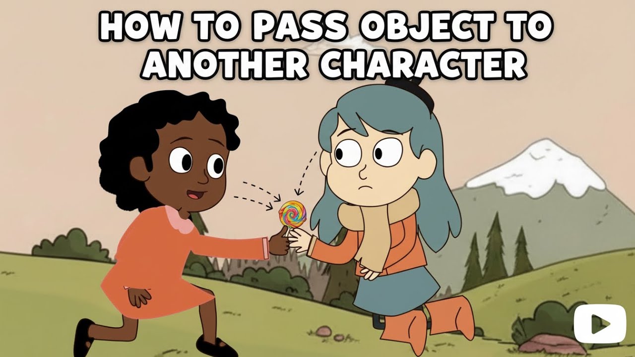 Moho Tutorial:Learn How to pass an object between two characters