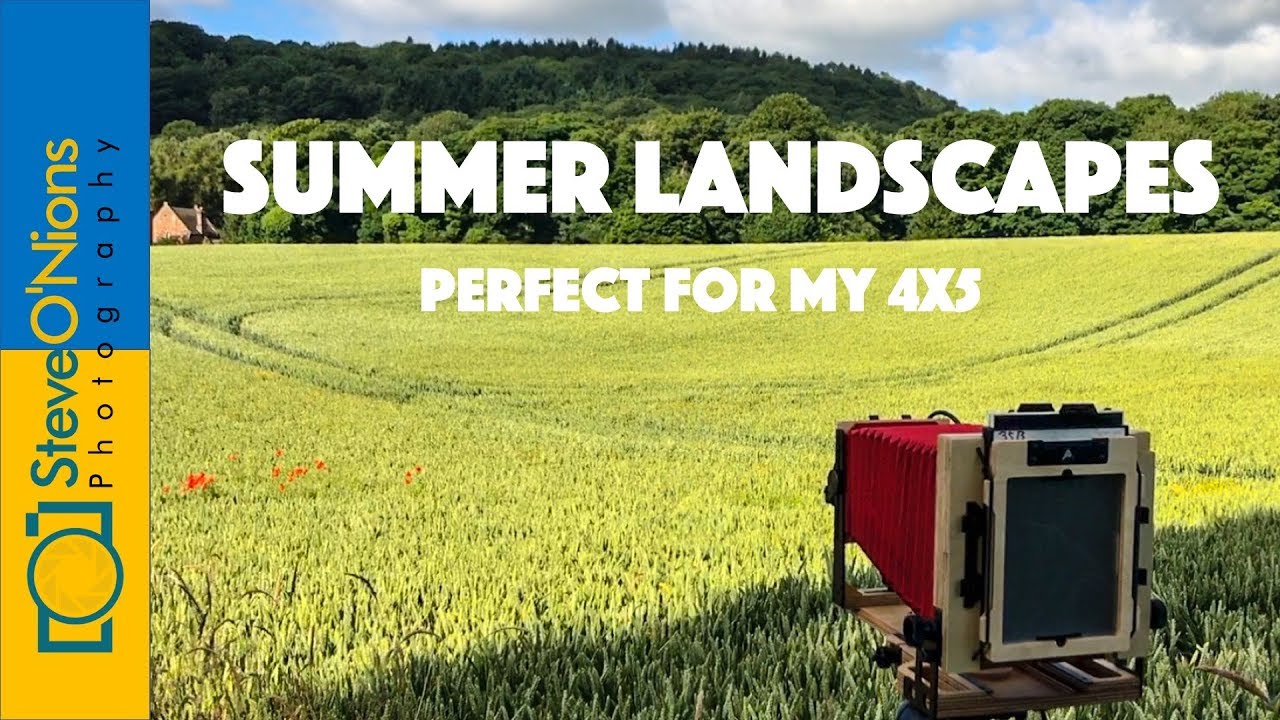 Landscape 4x5 Photography - The Peckforton Hills