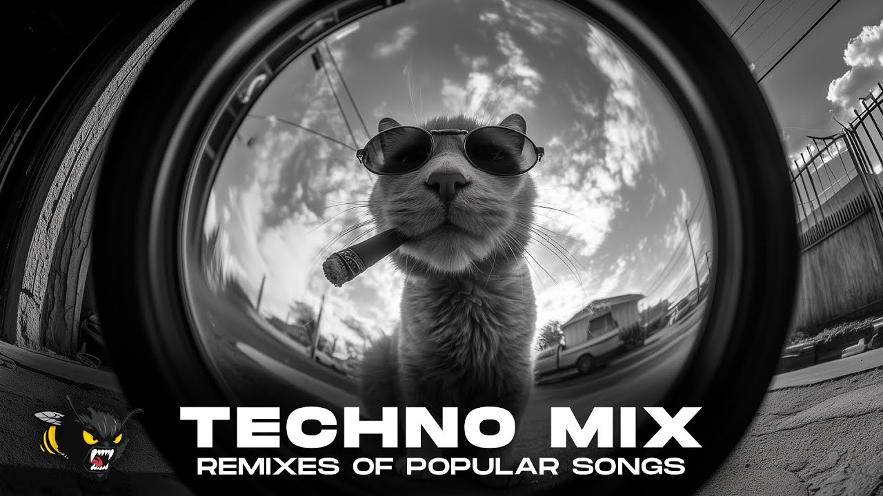 🐝 TECHNO RAVE MIX 2025 🐝 BEST REMIXES OF POPULAR SONGS | NONSTOP TECHNO BANGERS