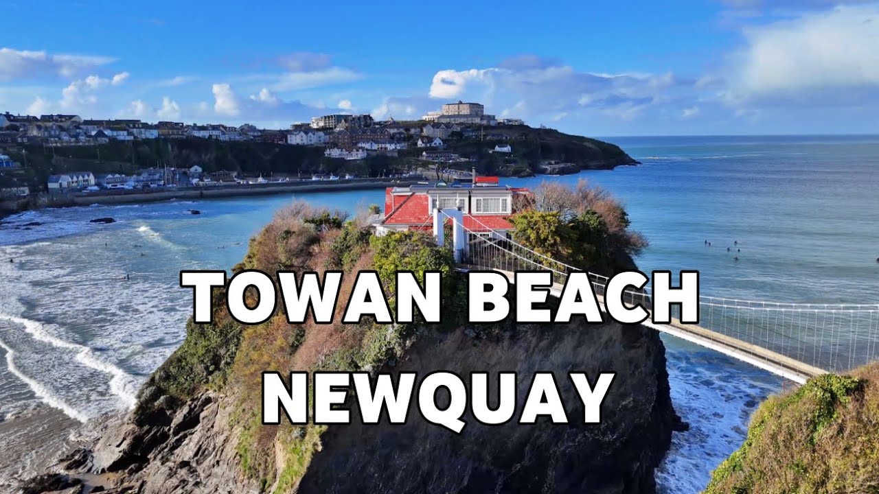 Stunning Towan Beach, Newquay | Relaxing Cornwall Coastline