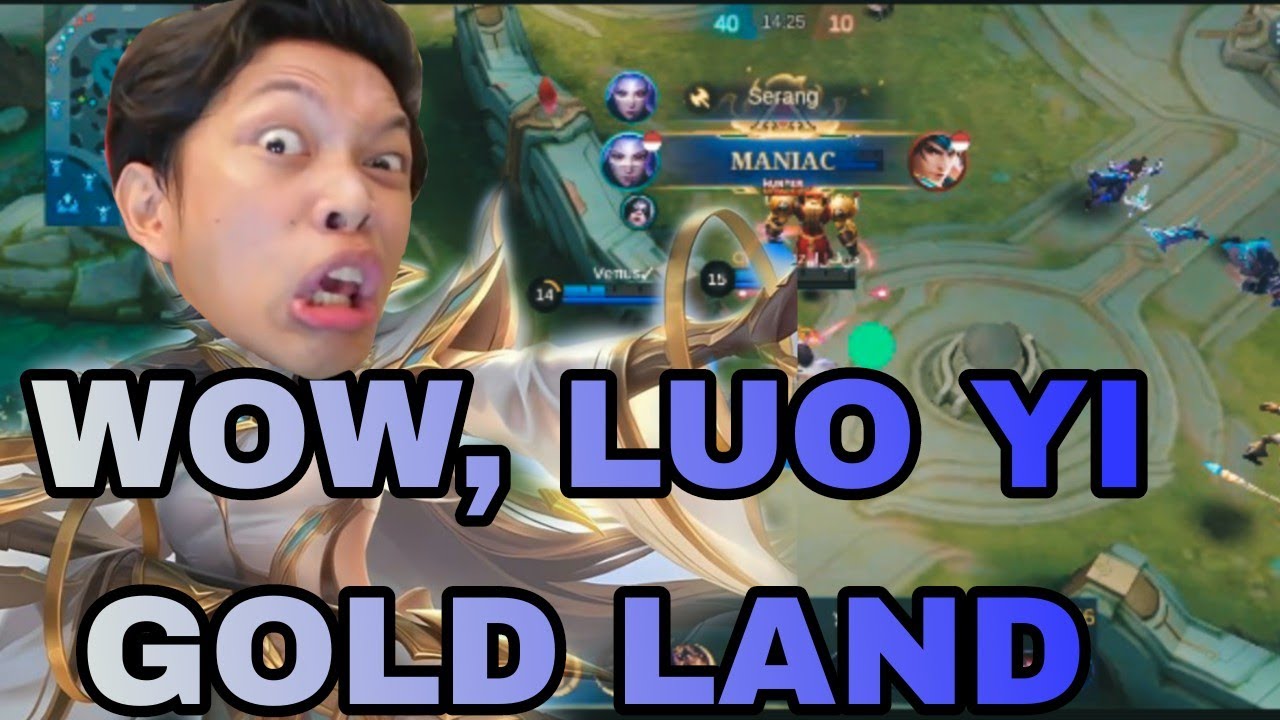 Wow Di luar dugaan 😱😱| Luo yi Gold Land| MLBB