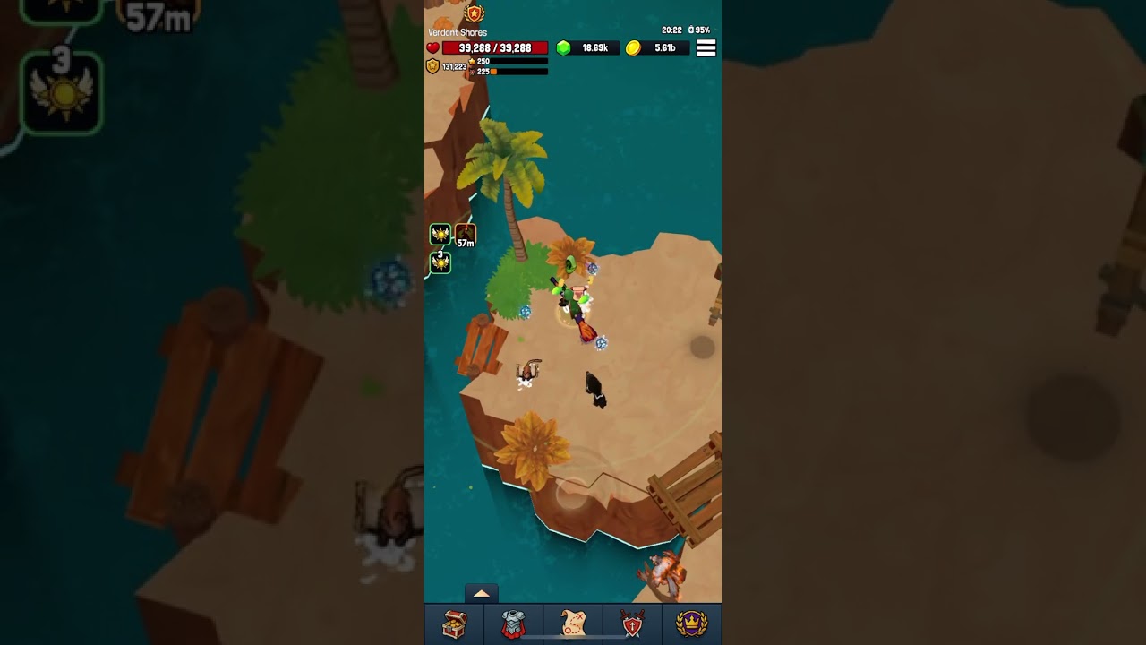 Eternal hero red chest/bosses world 1