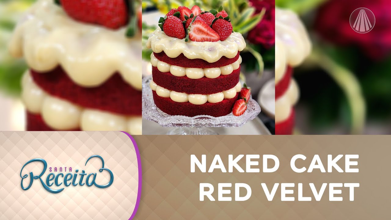 Que tal aprender a fazer um saboroso Naked Cake Red Velvet para a família?