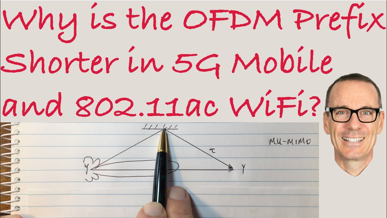 Почему префикс символа OFDM короче в сетях мобильной связи 5G и Wi-Fi 802.11ac?
