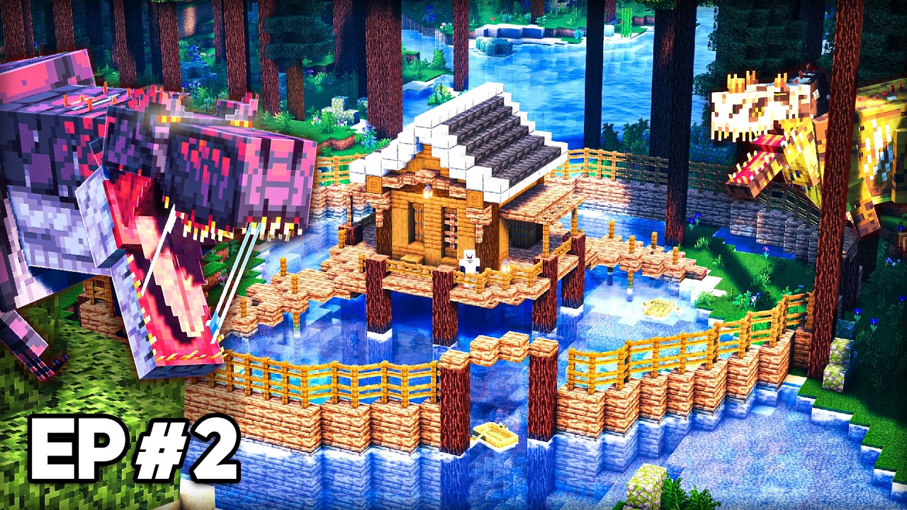 Thriving in Minecraft&rsquo;s DEADLIEST Prehistoric World