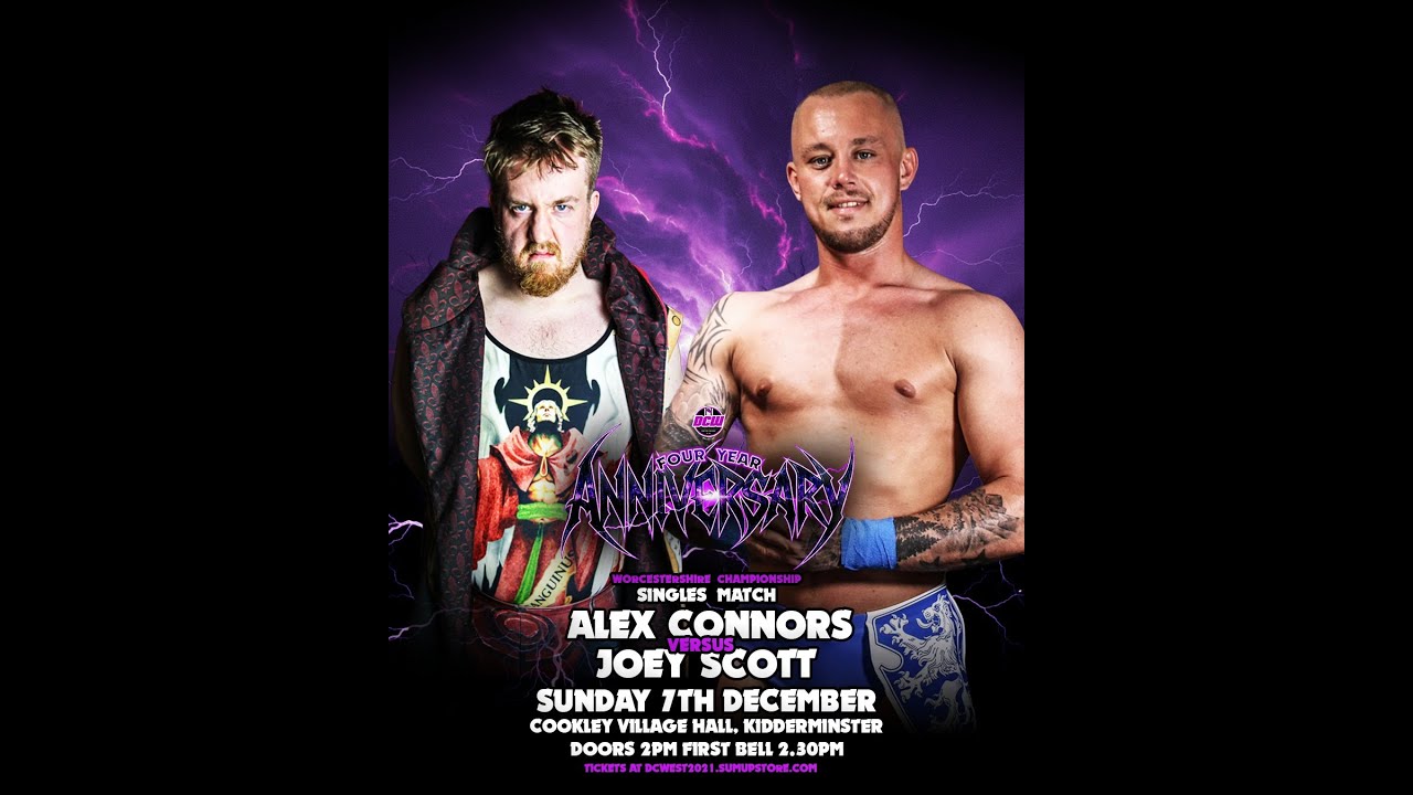 DCW Worcestershire Title Match - Alex Connors vs Joey Scott