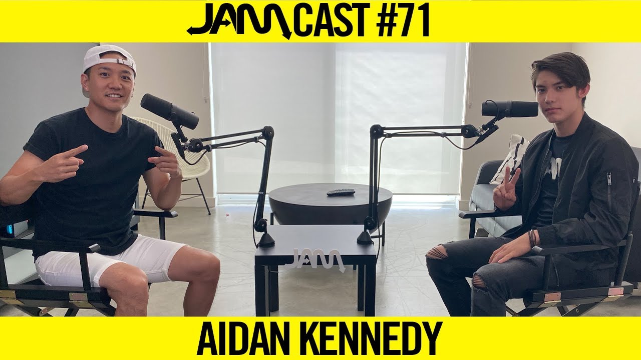 15 YEAR OLD TRICKING CHAMPION  | JAMCast #71 - AIDAN KENNEDY