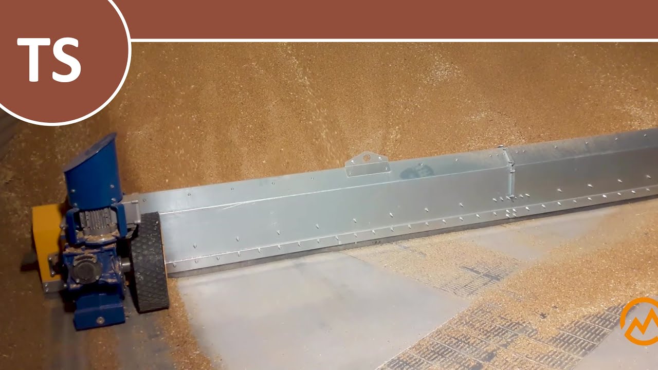 Metalmont Sweep Chain Conveyor (TS Series) - Silo Bottom Cleaning Solution