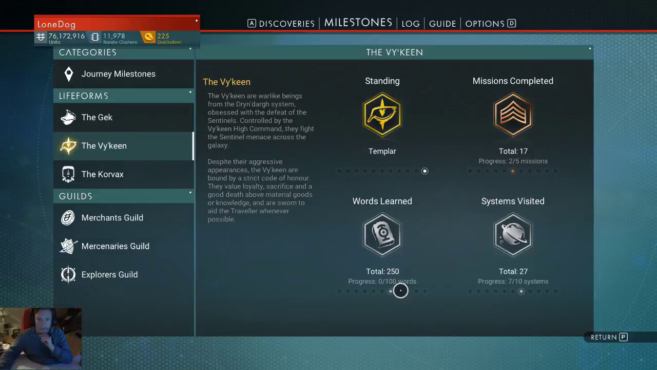 No Man Sky - Vyken words learned bugged?