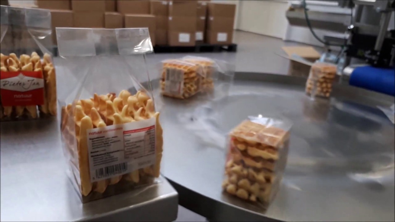 Case Study Wafelbakkerij Vanuytrecht: zakjes dichtsealen met Audion en datum printen met Matthews