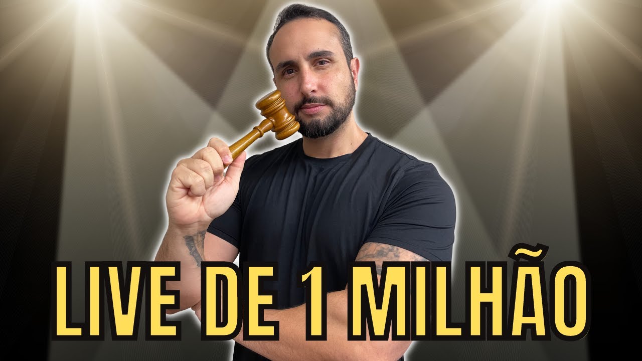 Live de 1 milh&atilde;o! (Bate papo e An&aacute;lise do shape dos inscritos)
