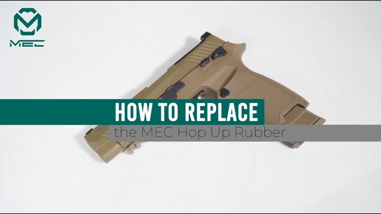 【PTS Tutorial】MEC- Hop Up Rubber |教學片【PTS-steelshop.com產品介紹】