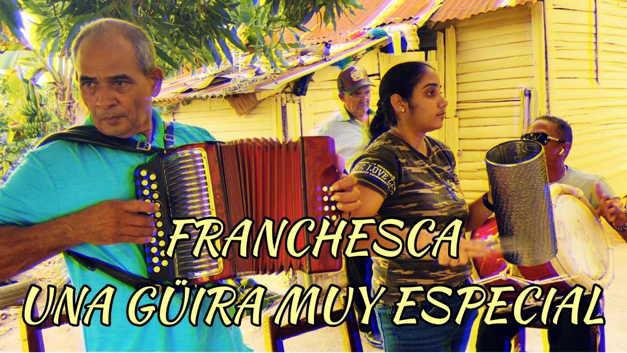 Juan Espinal y Franchesca su hija Muda que Toca la Güira
