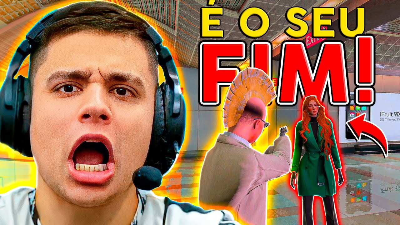 CAÇEI a MOÇA DO JORNAL no GTA RP 😱 (Paulinho o LOKO)