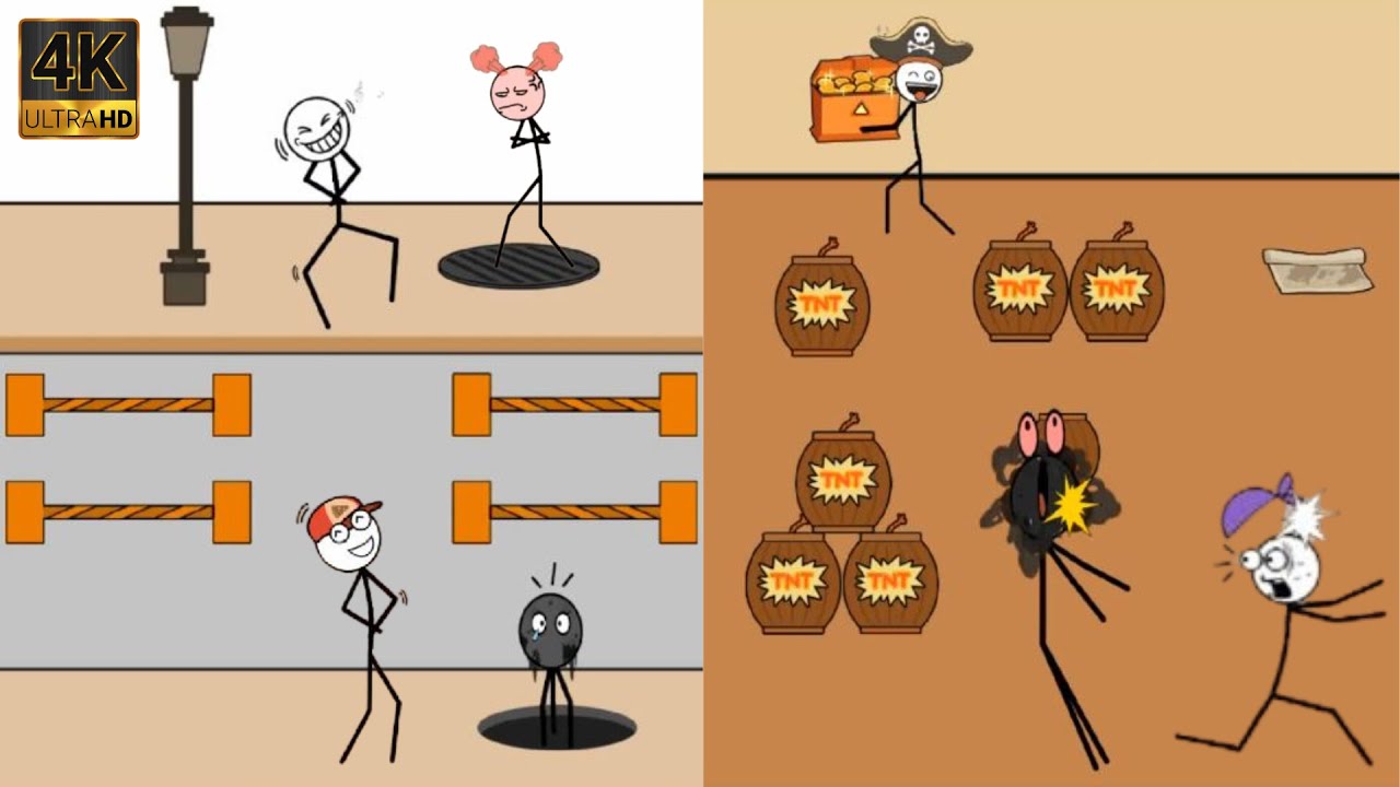 GAMEPLAY Thief Puzzle LVL 199-210 4K #gameplay #gaming #crazygames