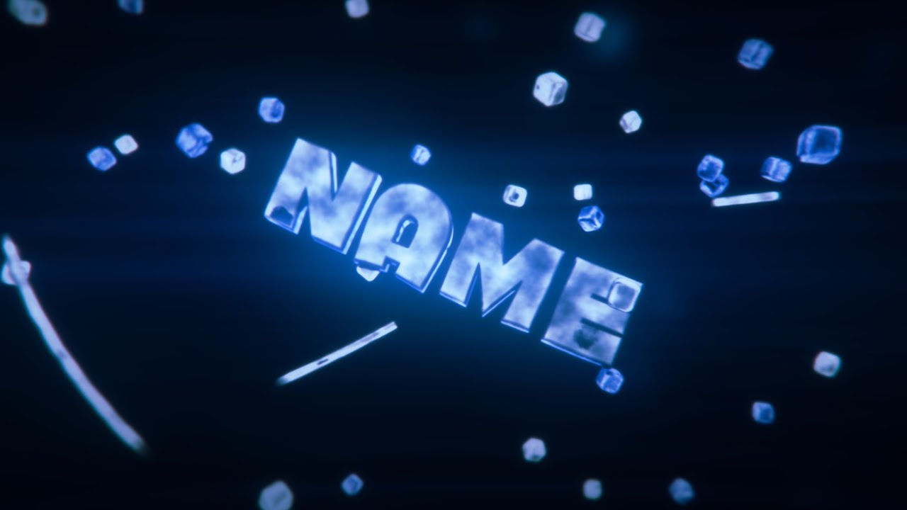 FREE 3D Blue Sync Intro Template #489 [Cinema 4D & AE]