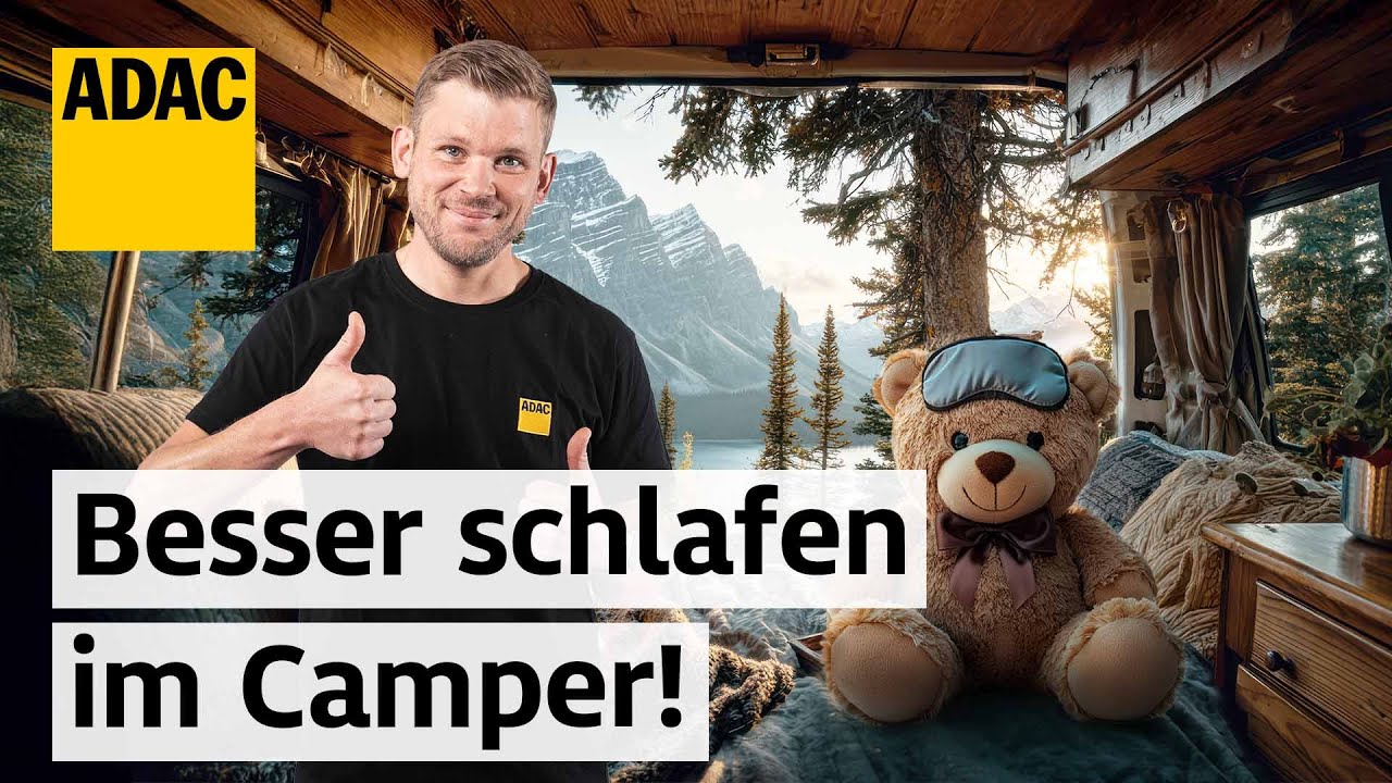 Bequemes Camper-Bett? Darauf solltet ihr achten! | ADAC & PiNCAMP