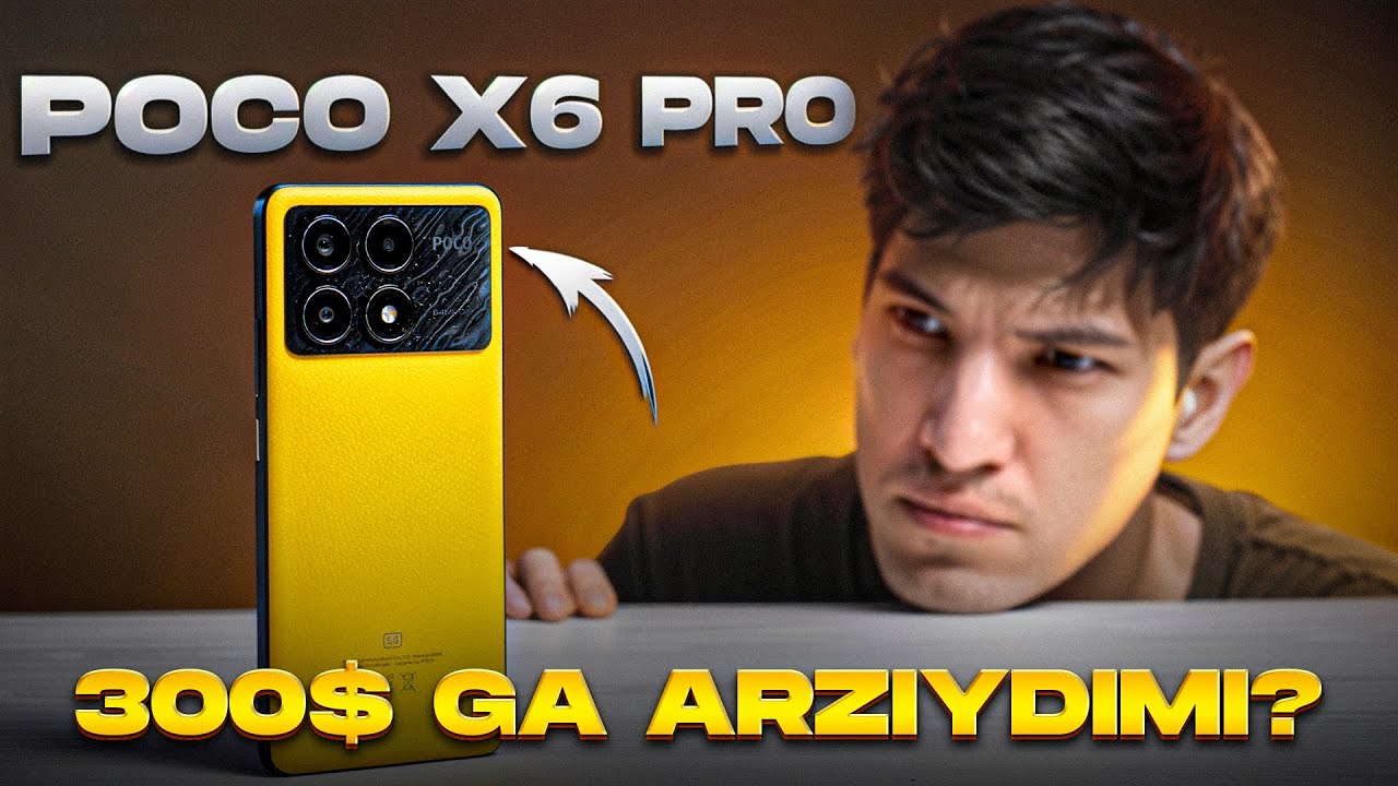 Poco X6 Pro - To'liq obzor (O'zbek tilida)