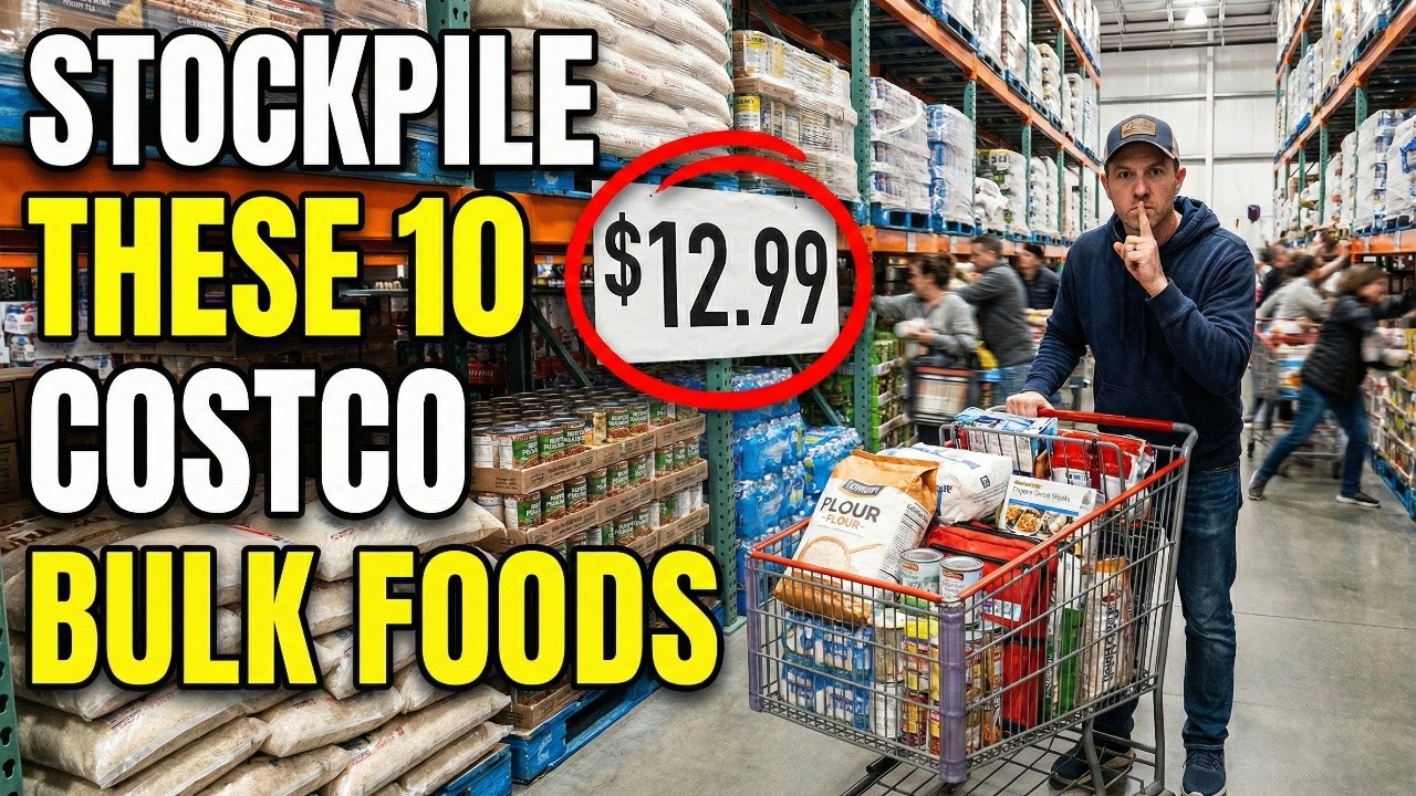 I Quietly Stockpile These 10 Costco Bulk Foods (While Everyone Else Panic)
