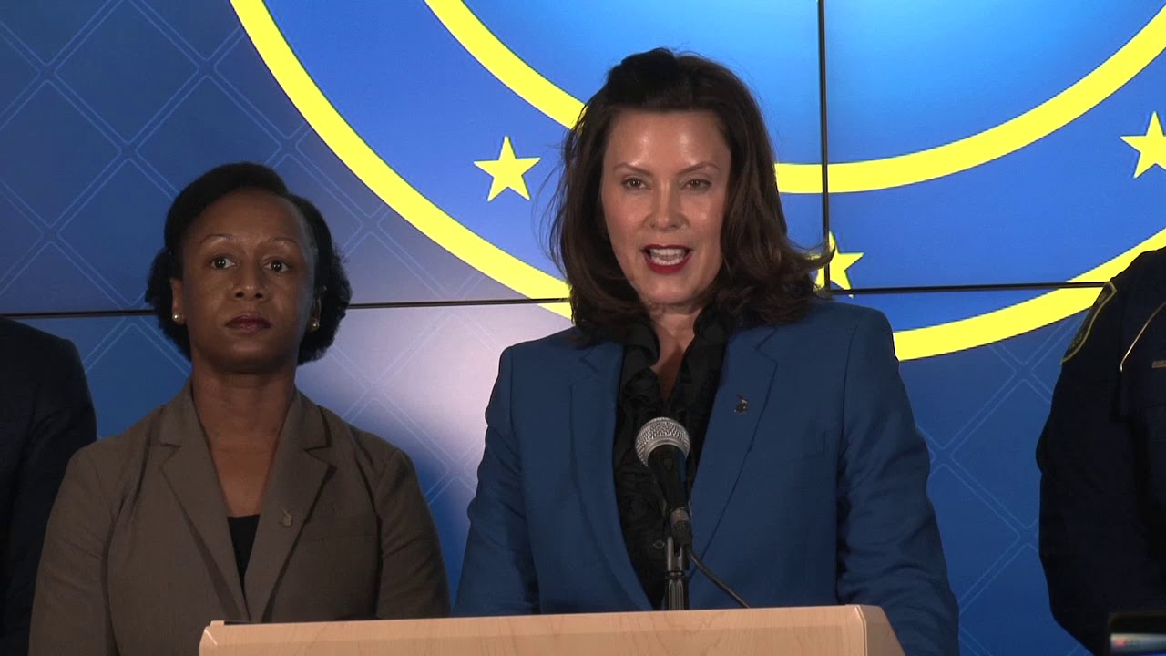 Michigan Gov. Whitmer March 11, 2020 Press Conference about COVID-19