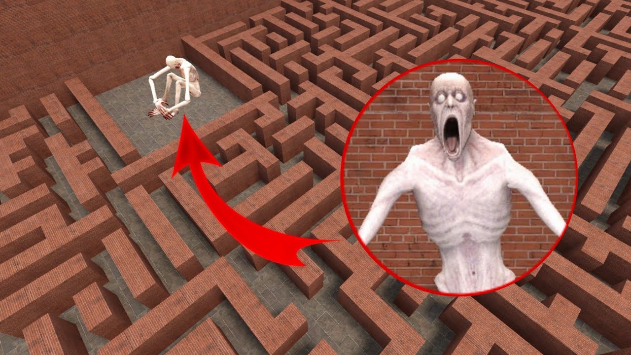SURVIVING SCP-096 INSIDE A DEADLY MAZE (Garry’s Mod)