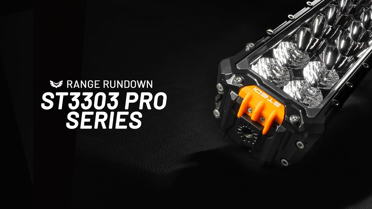 Range Rundown | STEDI&trade; 3303 Pro LED Light Bars & Accessories