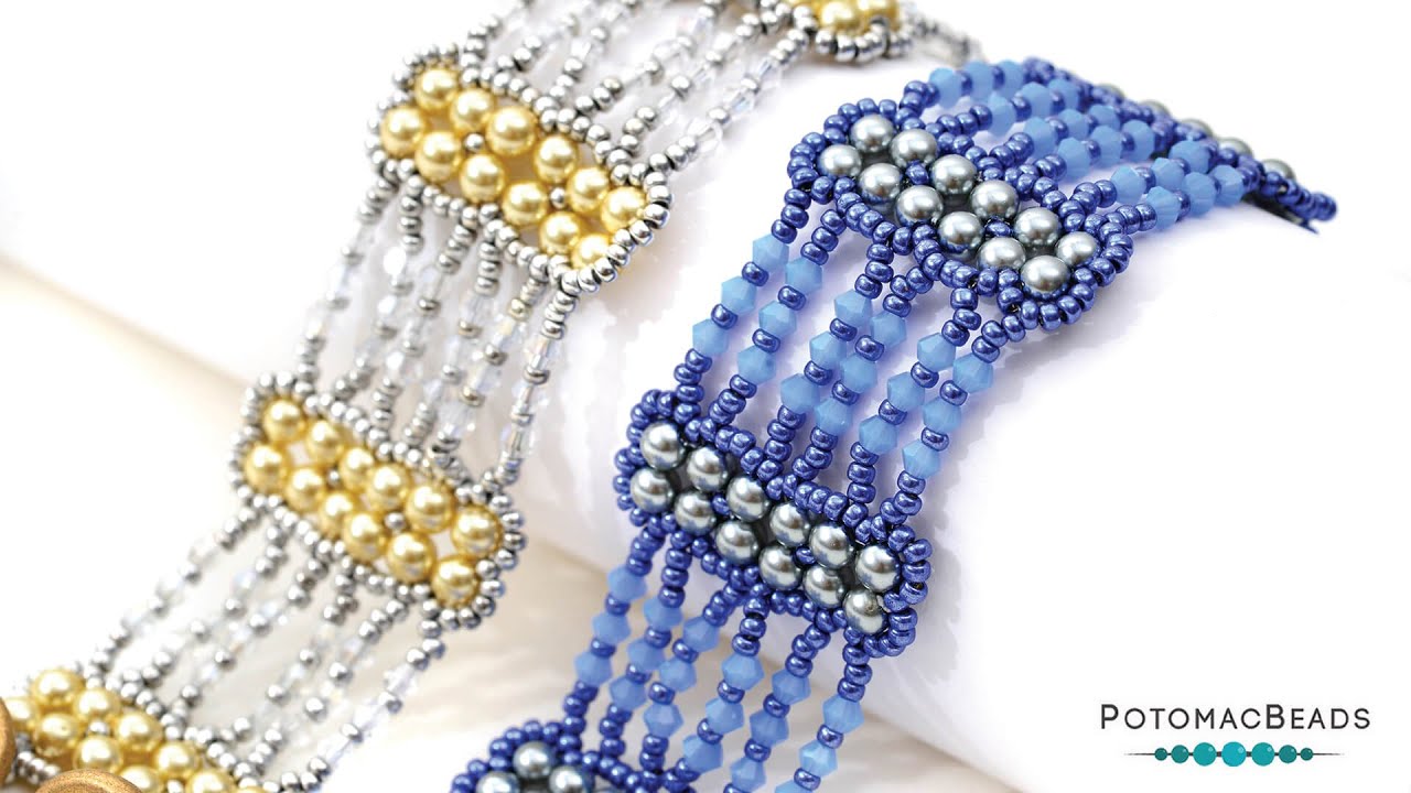 Bistro Bracelet - DIY Jewelry Making Tutorial by PotomacBeads