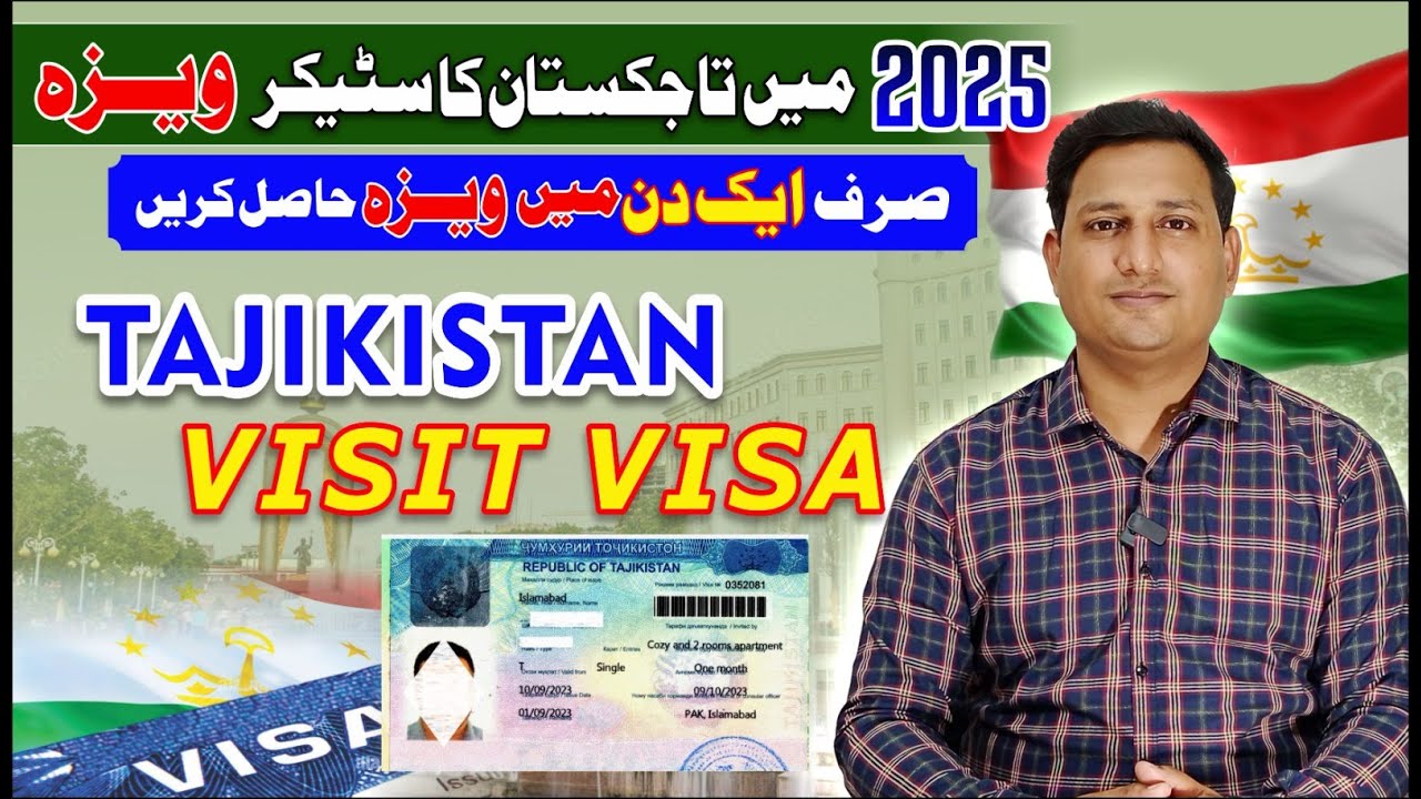 Tajikistan visit visa for Pakistani l How to get Tajikistan visa l Pre Approval for Tajikistan visa