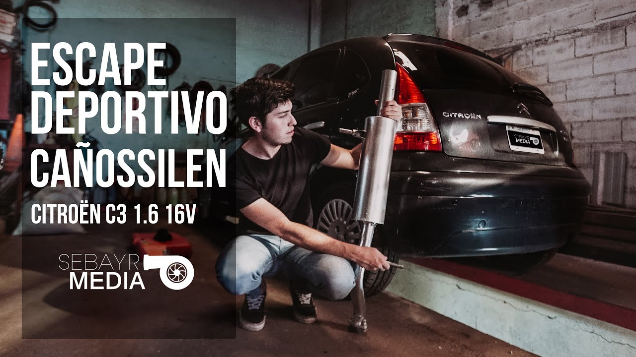 Colocando ESCAPE DEPORTIVO a mi Citroën C3 - SUENA MUY BIEN!