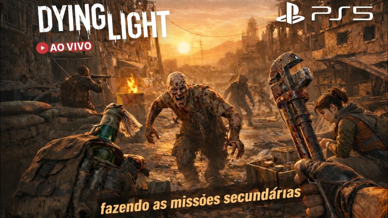 Jogando DYING LIGHT(PT-13 pelo PS5)