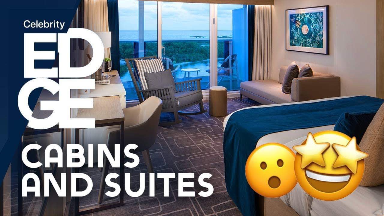 Экскурсия по каютам и люксам Celebrity Edge