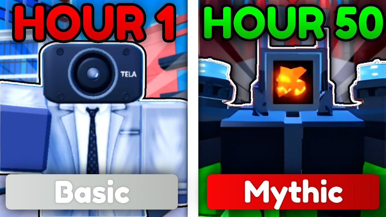 I Played TOILET TOWER DEFENSE For 50 HOURS And Became Overpowered! (Roblox)