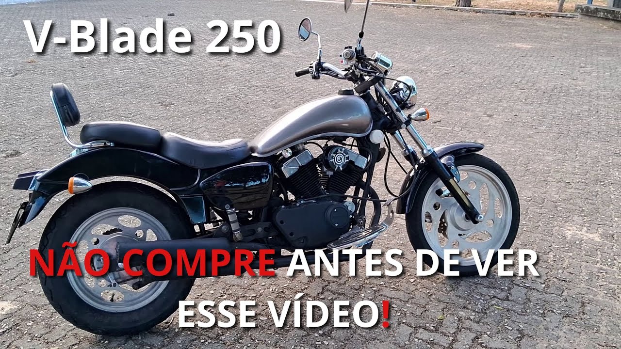 V-Blade 250  análise e tudo sobre a moto (a irmã desconhecida da virago)
